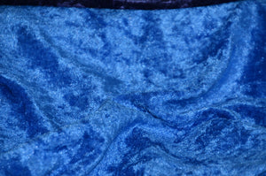 Royal Panne Velvet Crush 2-WAY Stretch 60” Wide || Fabric by the Yard
