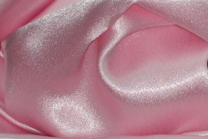 Pink Shimmer Japanese Style Crepe Satin 60" Wide || Fabric by the Yard