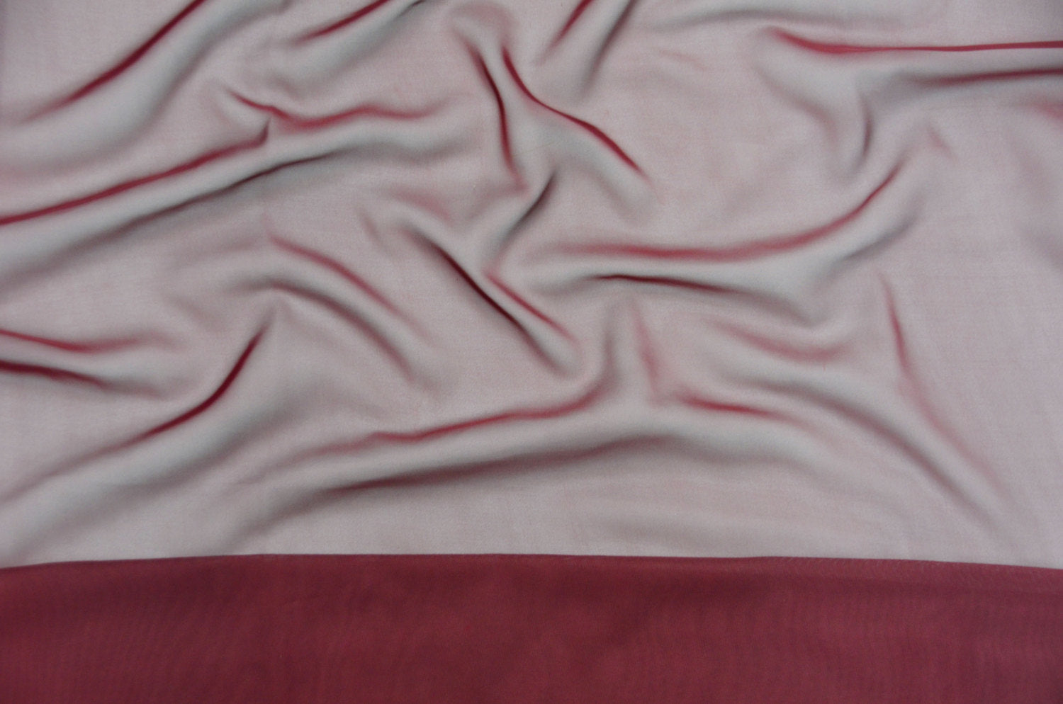 Burgundy Soft Sheer Chiffon Fabric 60" Wide || Home Decor Fabric by the Yard