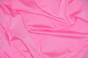 Neon Pink Shiny Tricot  Spandex Lycra 60" Wide || Dance Fabric by the Yard