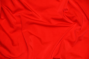 Red Spandex Lycra 60" Wide || Dance Fabric by the Yard