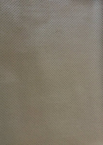 meduim-parchment-perforated-faux-leather-vinyl-55-wide-marine-grade-upholstery-fabric-by-the-yard