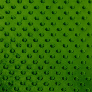 Set of 5 Kelly Green Double-Sided Minky Dimple Dot Faux Fur 12"x12" Burp Cloths || Home Décor