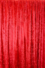 Load image into Gallery viewer, Red Panne Velvet Crush 2-WAY Stretch 60” Wide || Fabric by the Yard
