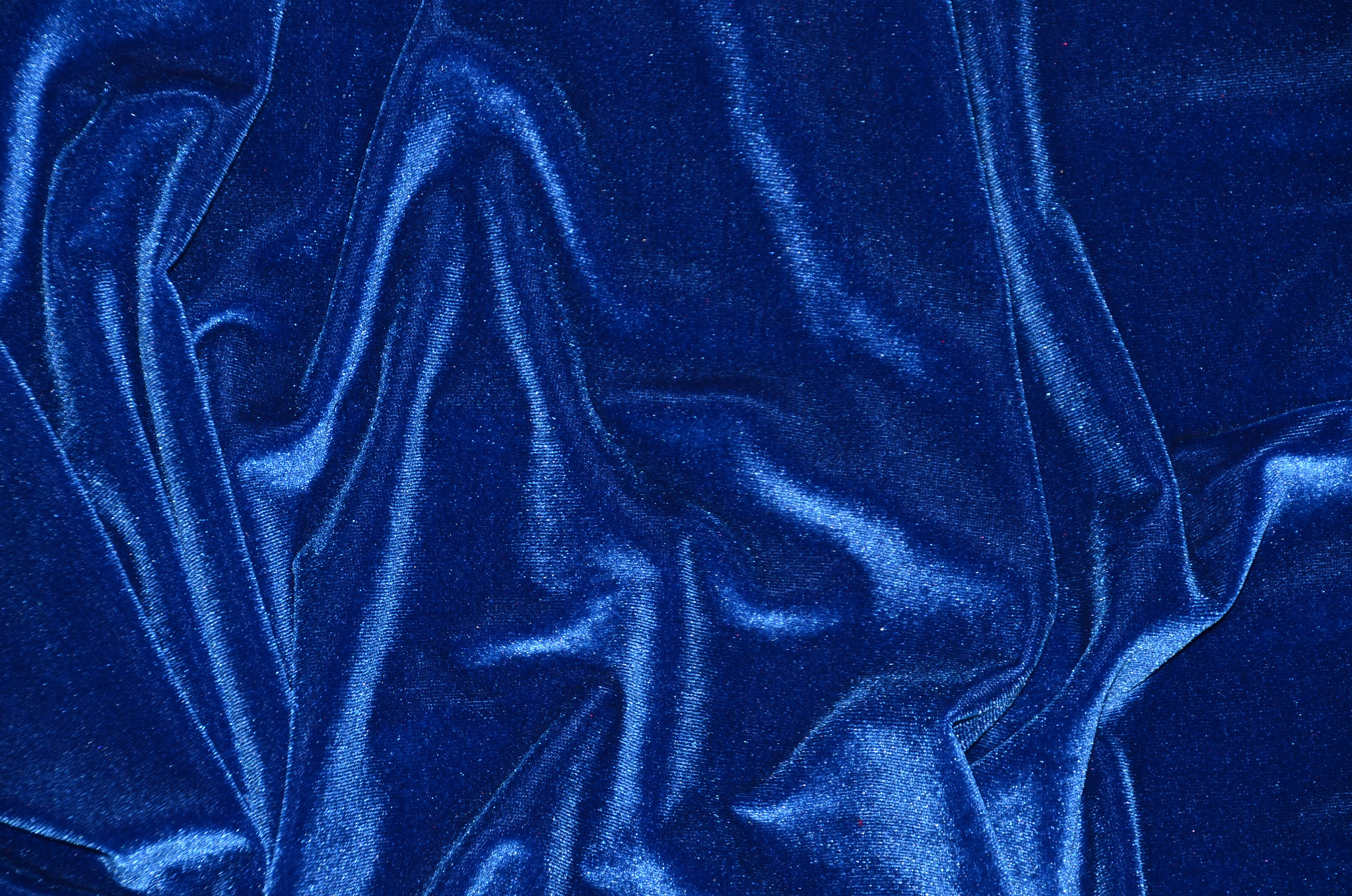 Royal 4-WAY Spandex Stretch Velvet 60" Wide || Dance Wear Fabric by the Yard