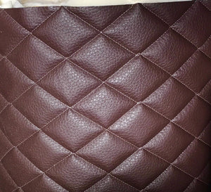 chocolate-diamond-quilted-faux-leather-vinyl-3-8-foam-backing-54-wide-upholstery-fabric-by-the-yard