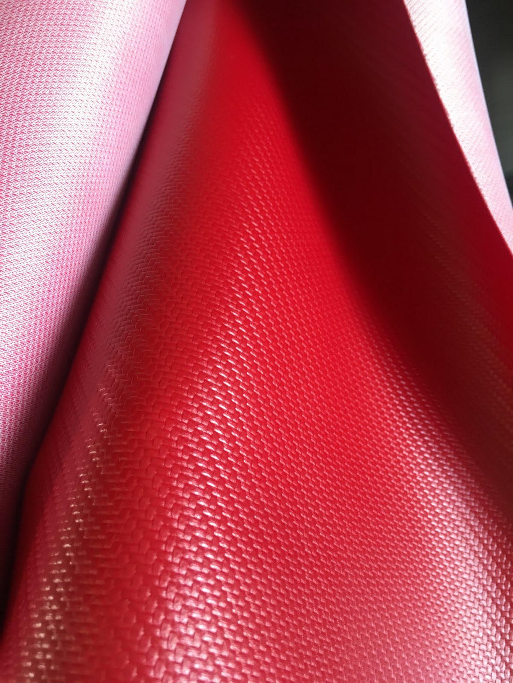 red-carbon-fiber-embossed-faux-leather-vinyl-54-wide-upholstery-fabric-by-the-yard