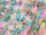 Load image into Gallery viewer, Pastel Tye Dye Foil Metallic Nylon Spandex Lycra 56&quot; Wide || Dance Fabric by the Yard
