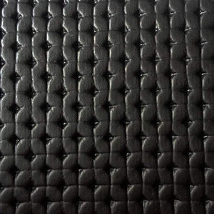 black-rosette-faux-leather-vinyl-54-wide-upholstery-fabric-by-the-yard