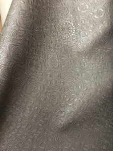 grey-sphere-embossed-faux-leather-vinyl-55-wide-upholstery-fabric-by-the-yard
