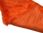 Load image into Gallery viewer, Orange Shaggy Plush Faux Fur Rectangular 3&#39;x5&#39; Area Rug || Home Decor
