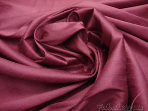 Grape Shake Shantung Dupioni Faux Silk 54" Wide || Fabric by the Yard