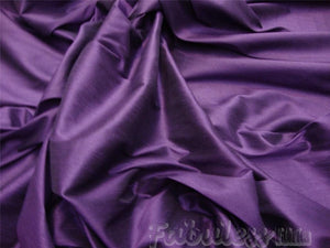 Plum Shantung Dupioni Faux Silk 54" Wide || Fabric by the Yard
