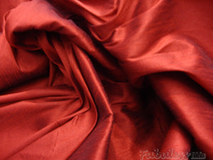 Lipstick Shantung Dupioni Faux Silk 54" Wide || Fabric by the Yard