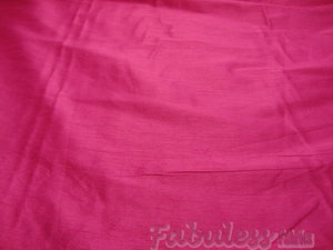 Fuchsia Shantung Dupioni Faux Silk 54" Wide || Fabric by the Yard