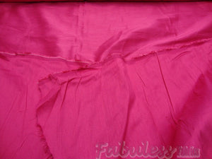 Fuchsia Shantung Dupioni Faux Silk 54" Wide || Fabric by the Yard