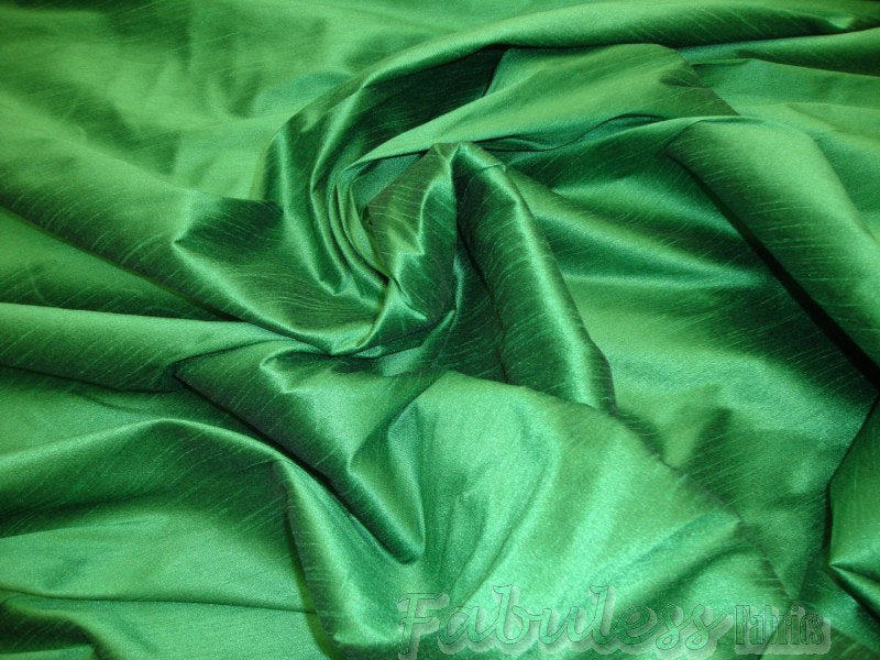Mint Shantung Dupioni Faux Silk 54" Wide || Fabric by the Yard