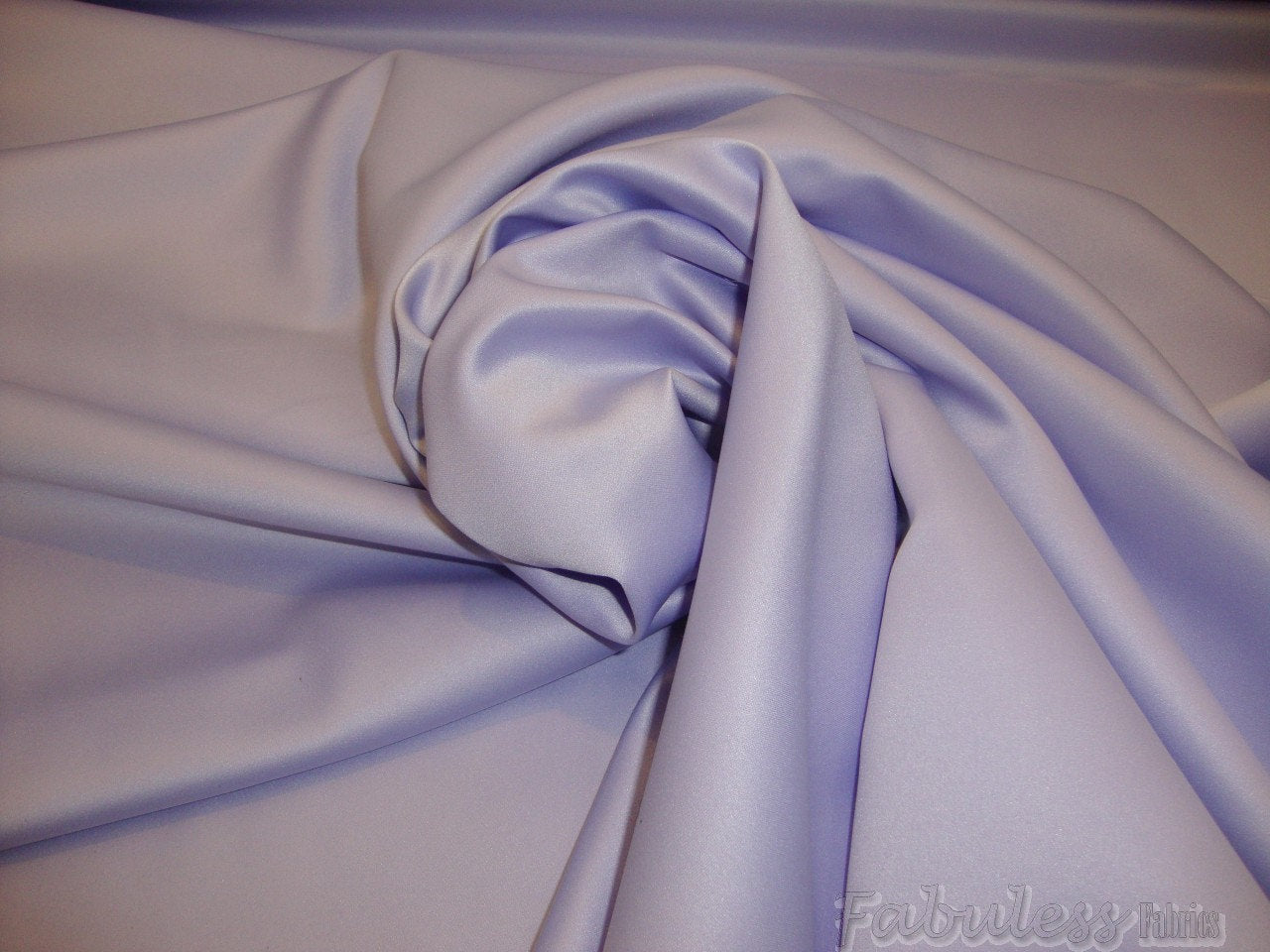 Lavender Lamour Dull Bridal Satin Polyester 58" Wide || Fabric by the Yard
