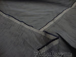 Load image into Gallery viewer, Two-Tone Charcoal and Blue Shantung Dupioni Faux Silk 54&quot; Wide || Fabric by the Yardd
