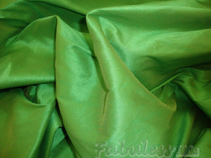 Carden Green Shantung Dupioni Faux Silk 54" Wide || Fabric by the Yard