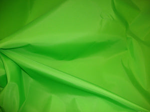 Lime 420 Denier Water Resistant Nylon Canvas 60" Wide || Fabric by the Yard
