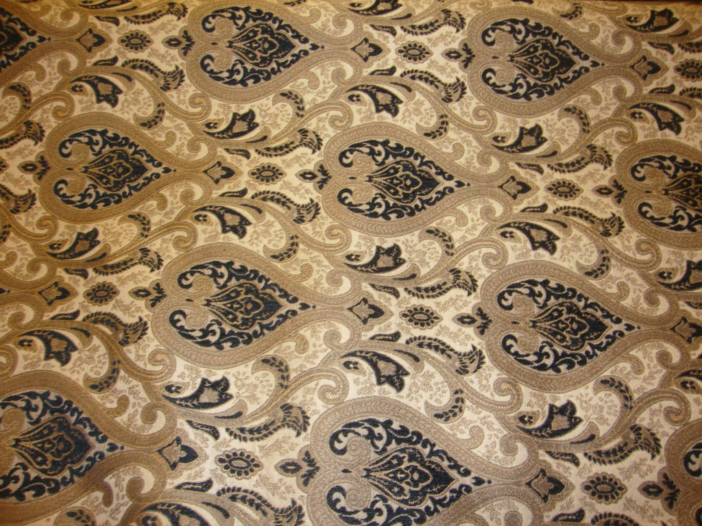 gold-and-black-monte-cristo-damask-print-chenille-56-wide-upholstery-fabric-by-the-yard