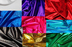 Load image into Gallery viewer, Royal Metallic Spandex Lycra 60&quot; Wide || Dance Fabric by the Yard
