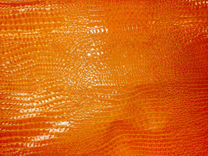 orange-crocodile-faux-leather-vinyl-54-wide-upholstery-fabric-by-the-yard
